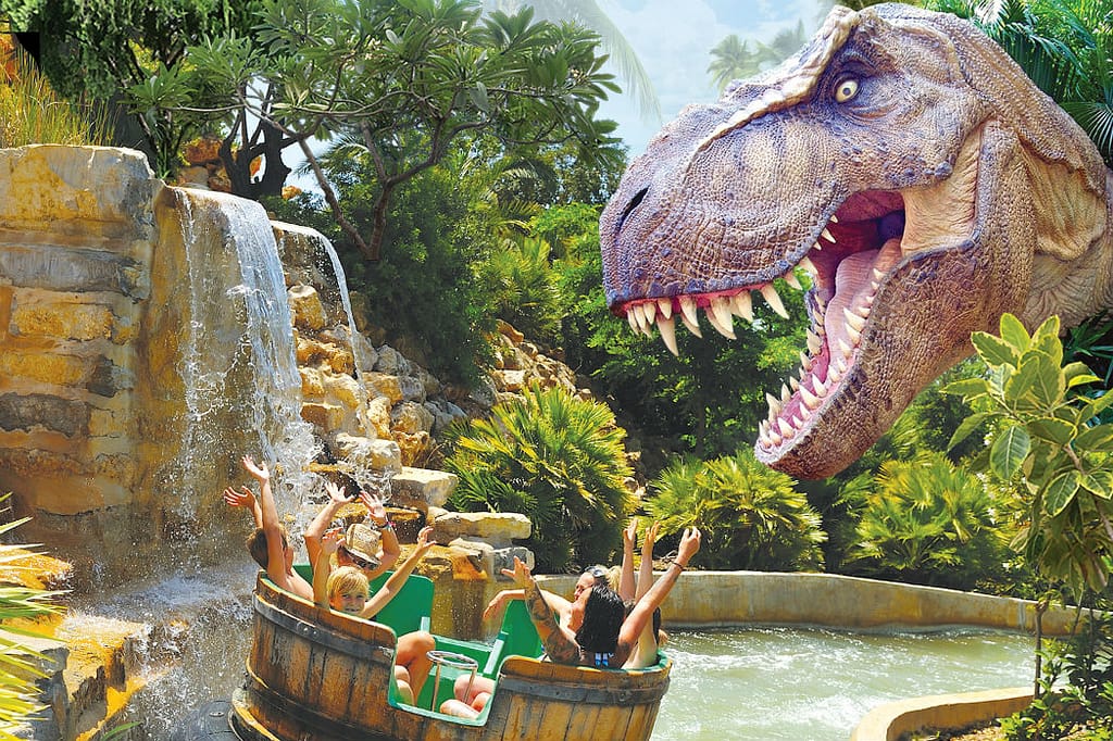 Park dinozaurów w Zoo Marine Guia Algarve